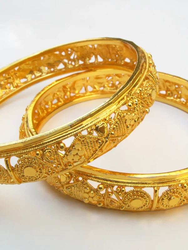 Virasat Antique Gold Kada