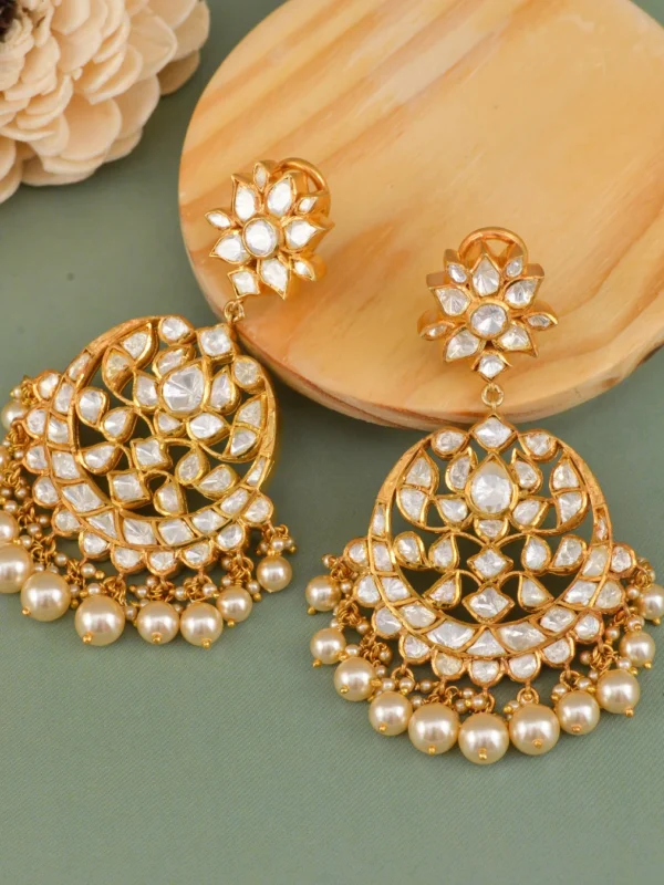 Chandni Temple Jhumka Earrings