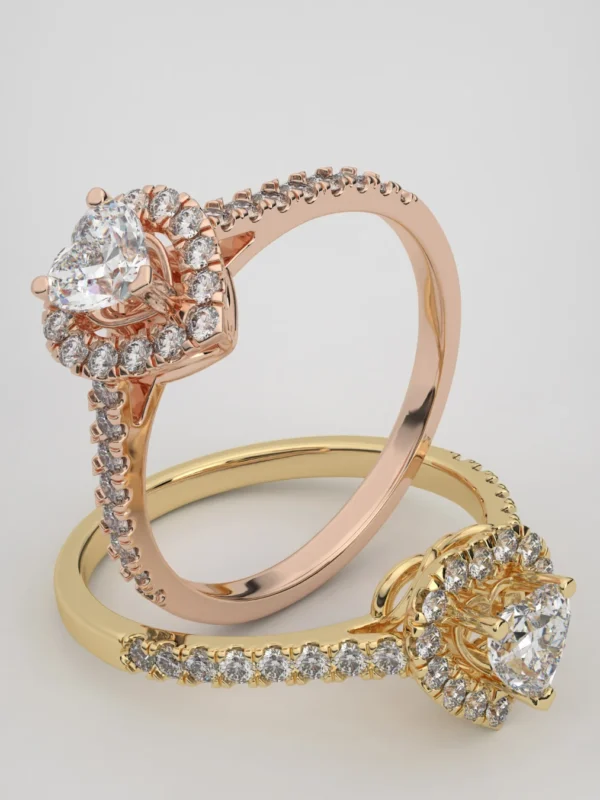 Solaris Diamond Stud Earrings